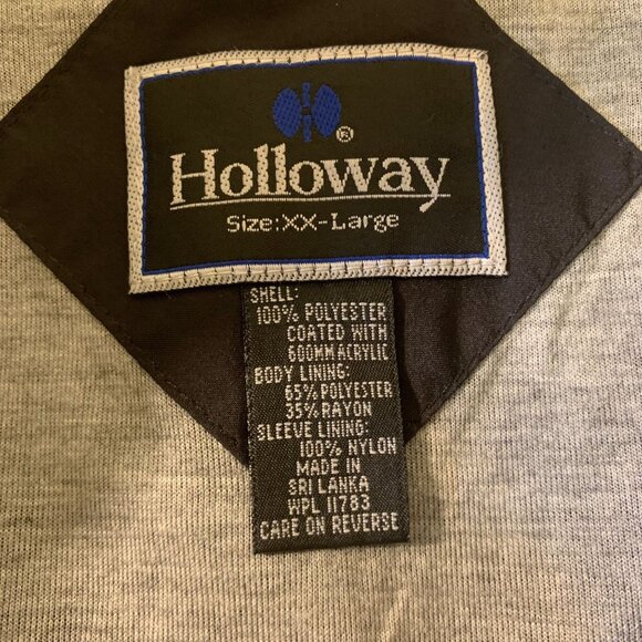 Neosho County Holloway Mens XX-Large Jacket & Pants Set - Black/Orange - Picture 2 of 16